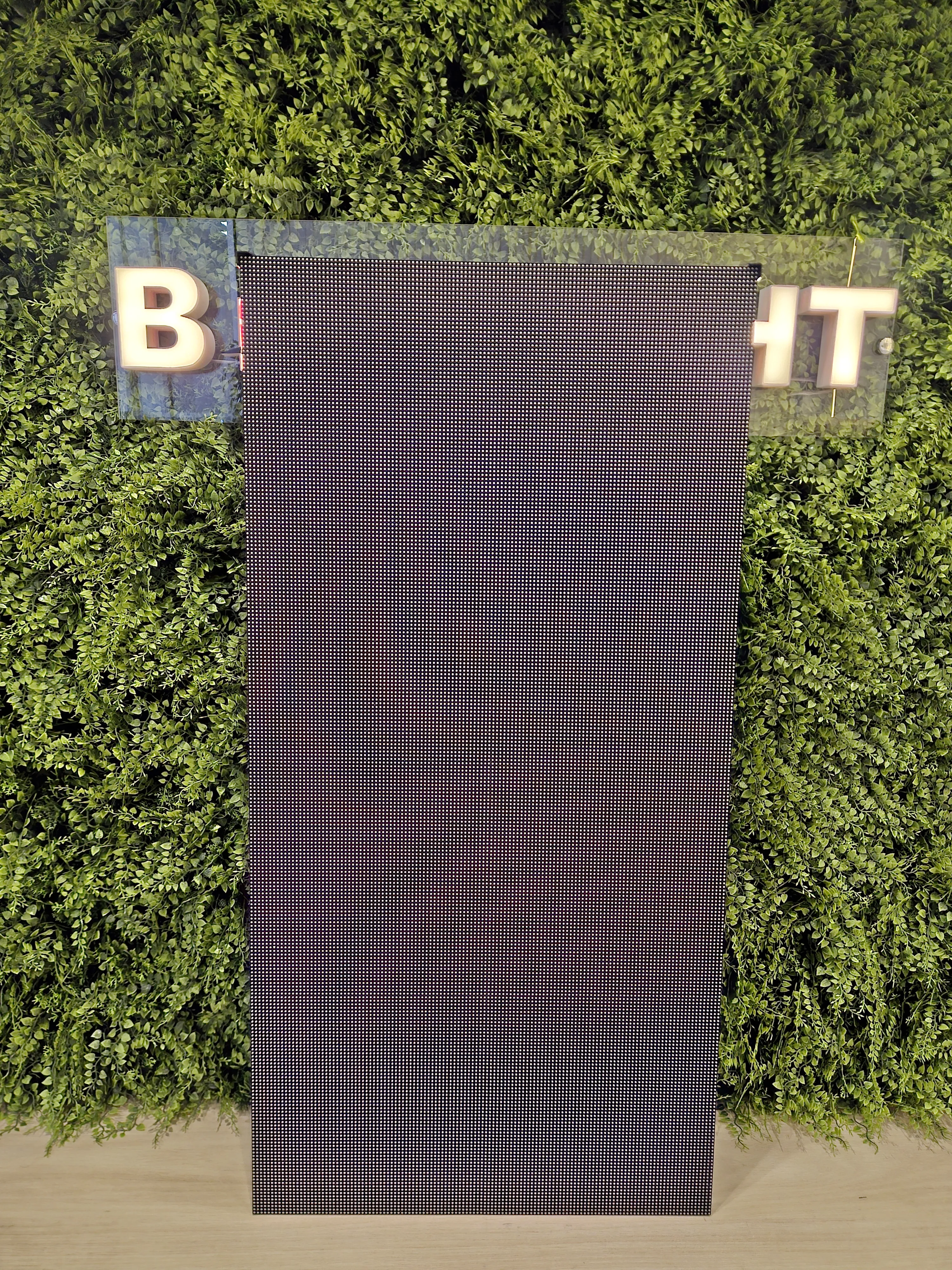 Painel de LED P3.91 Outdoor Curvo